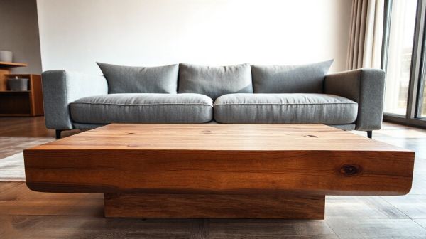 Les meilleures tables basses en bois pour salons modernes